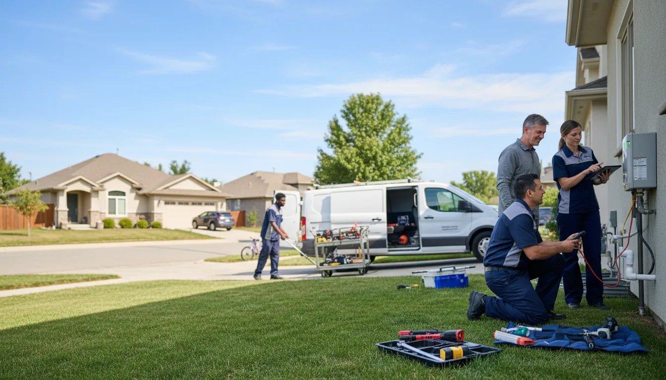 Tankless water heater service in Wahoo, NE